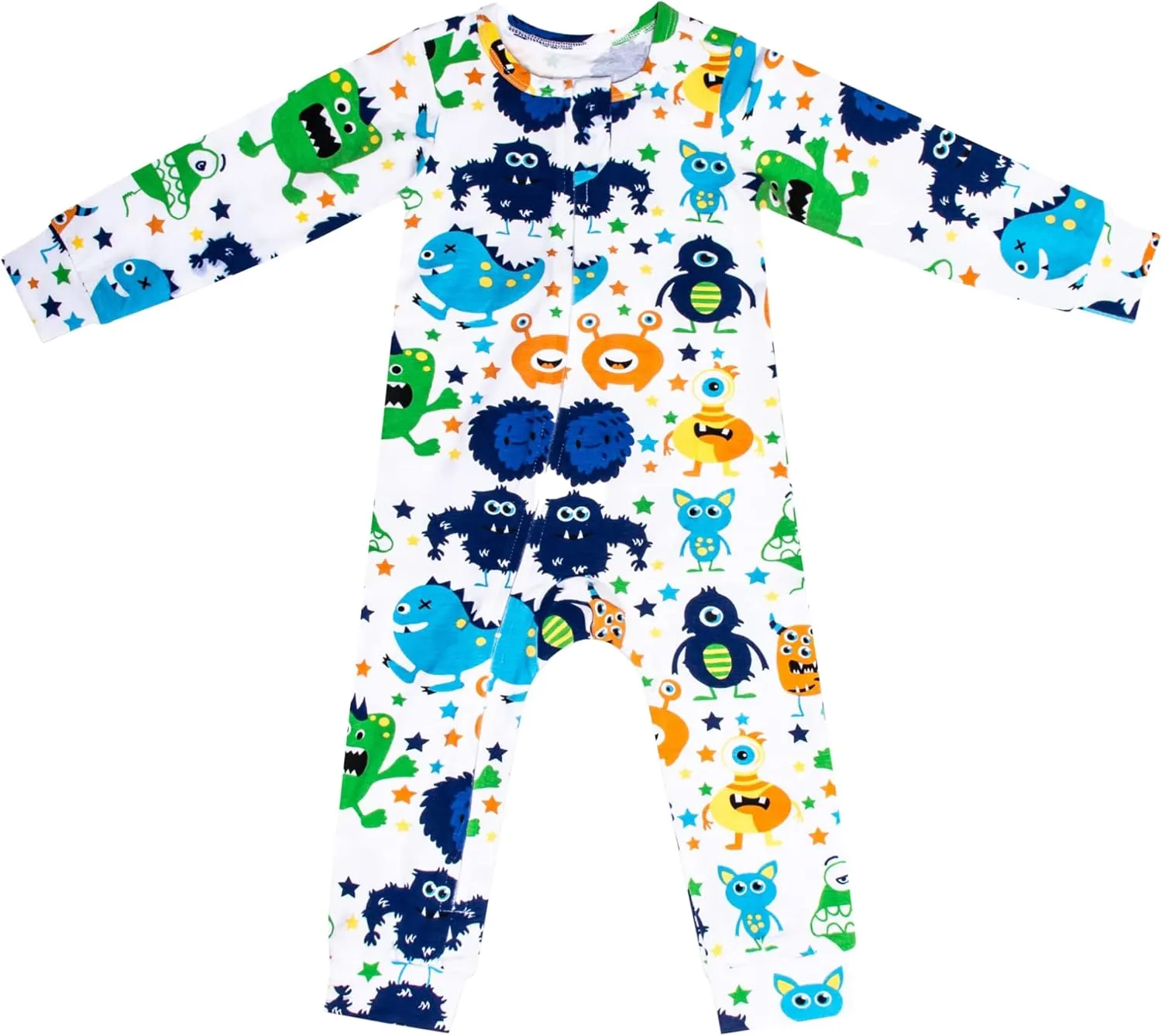 SleepingBaby Soft and Breathable Pajamas with Zipper Convenience for Easy Diaper Changes