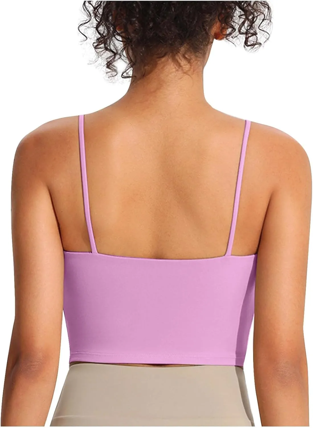 Sports Bras for Women Quick-Dry Wirefree Workout Crop Fashion Tank Tops Camisole Yoga Fitness Running Gym