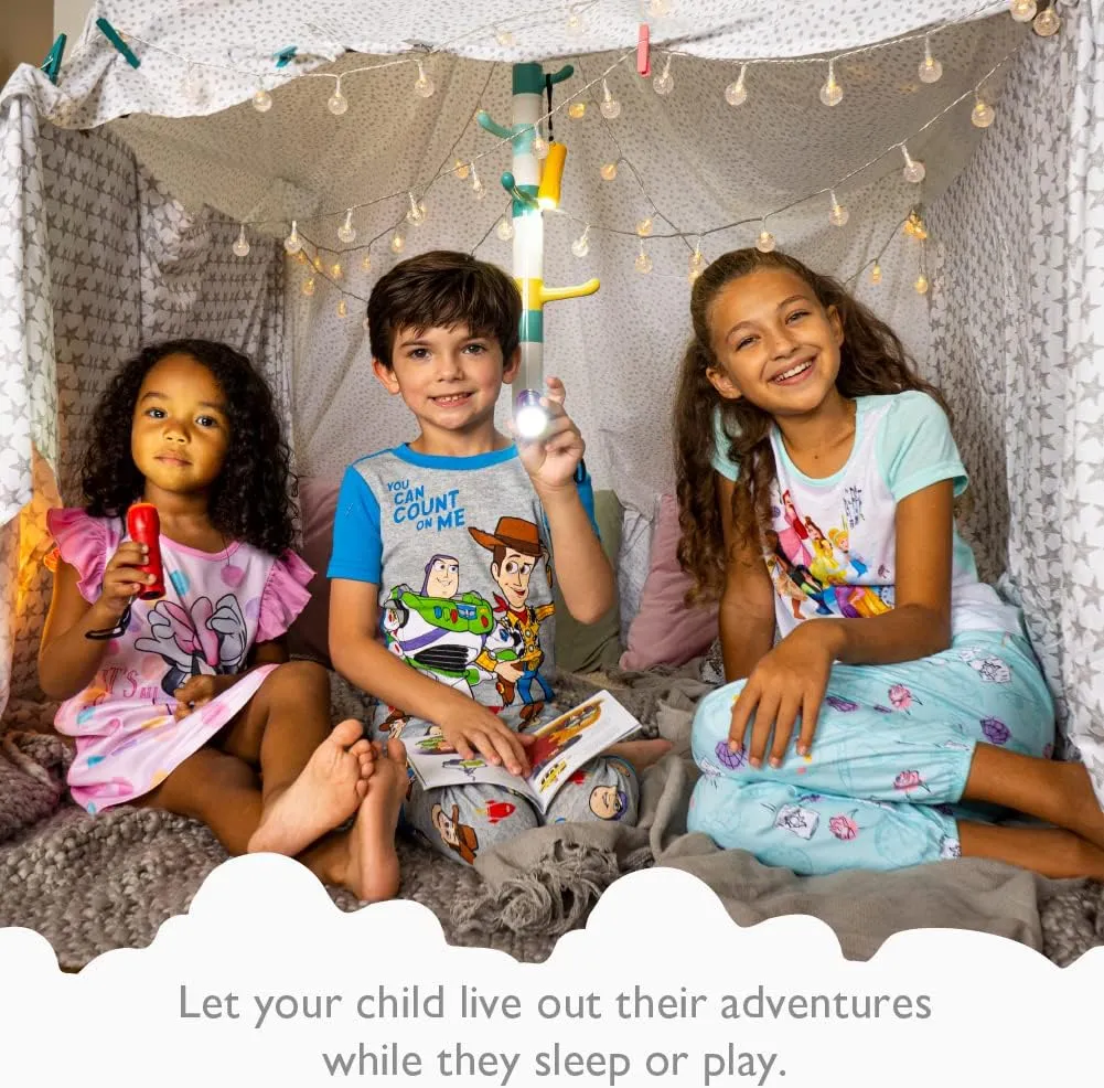 STAR WARS Girls' 2-Piece Loose-fit Pajama Set, Soft & Cute for Kids