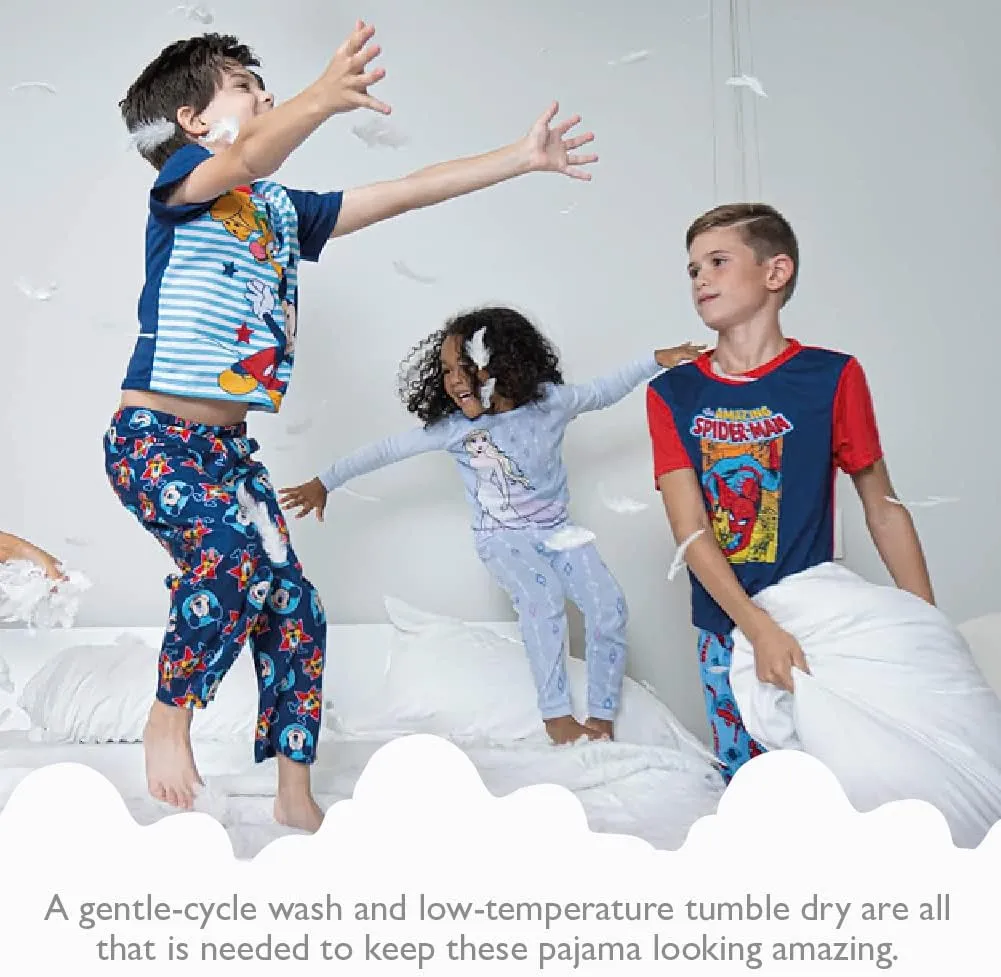 STAR WARS Girls' 2-Piece Loose-fit Pajama Set, Soft & Cute for Kids