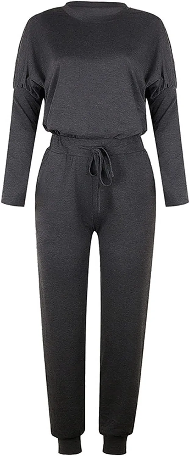Sweat Suits for Women Set Loungewear Jogger Two Piece Outfit Set 2 Piece Tracksuits Casual Long Pant Set With Pockets