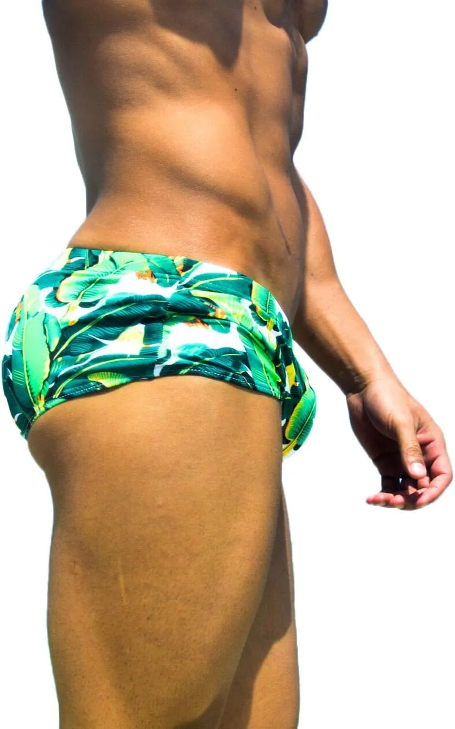 Taddlee Men Swimwear Swim Briefs Bikini Board Surf Shorts Boxer Trunks Swimsuits Red