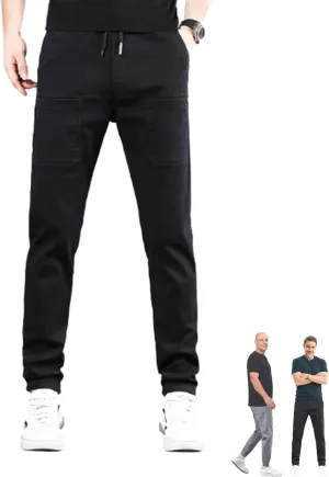 Testoberg Multipants - High Stretch Multi-Pocket Cargo Pants, Men Comfy Cargo 6 Pocket Pants, Men Comfy Work Pants