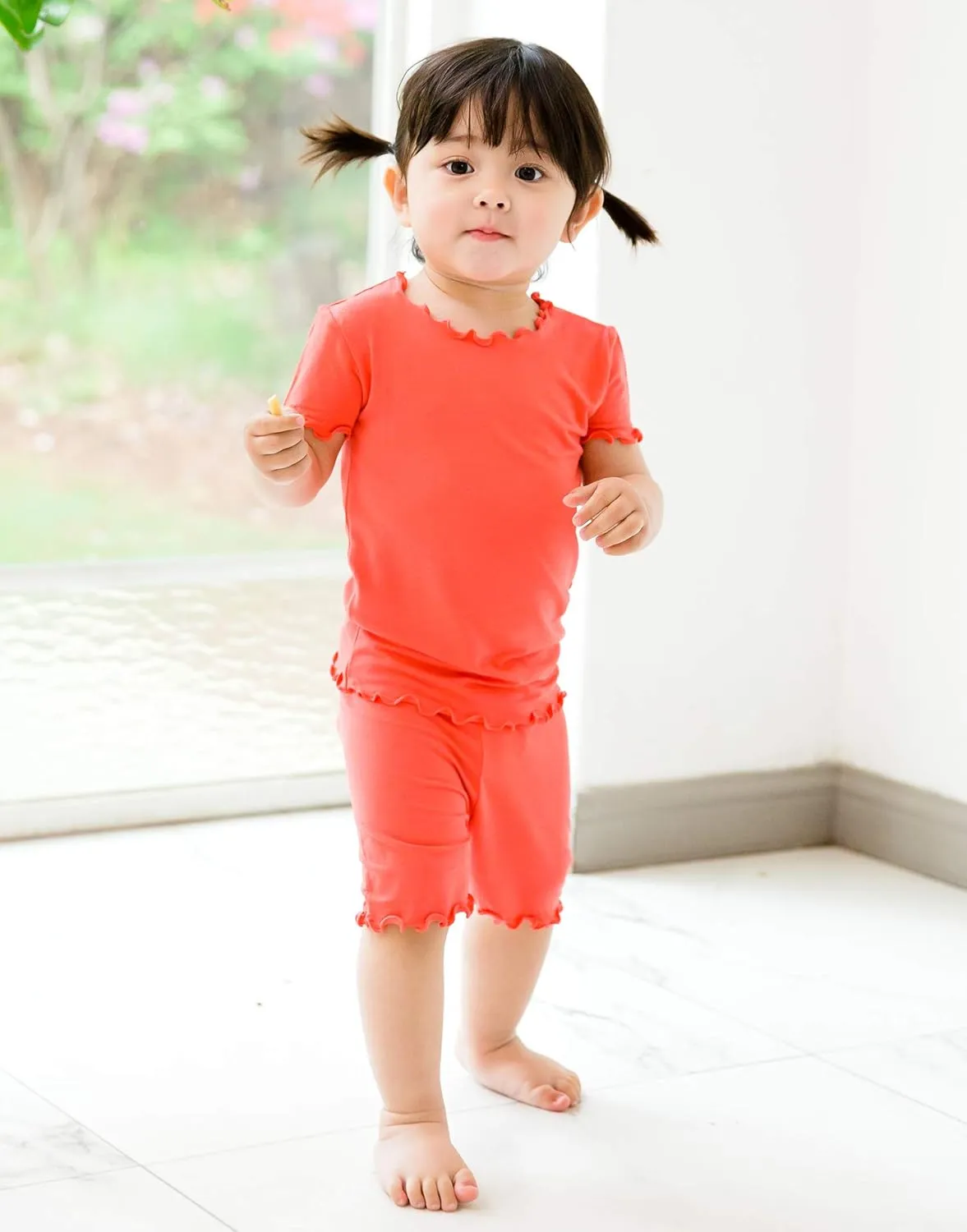 VAENAIT BABY Kids Sleepwear Pajamas Short Soft Cool Summer Viscose Pjs 2pcs Set