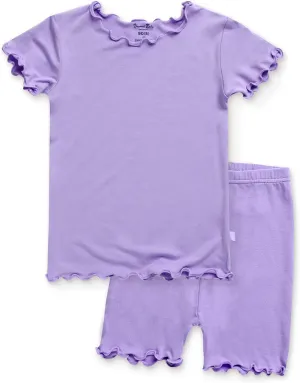 VAENAIT BABY Kids Sleepwear Pajamas Short Soft Cool Summer Viscose Pjs 2pcs Set