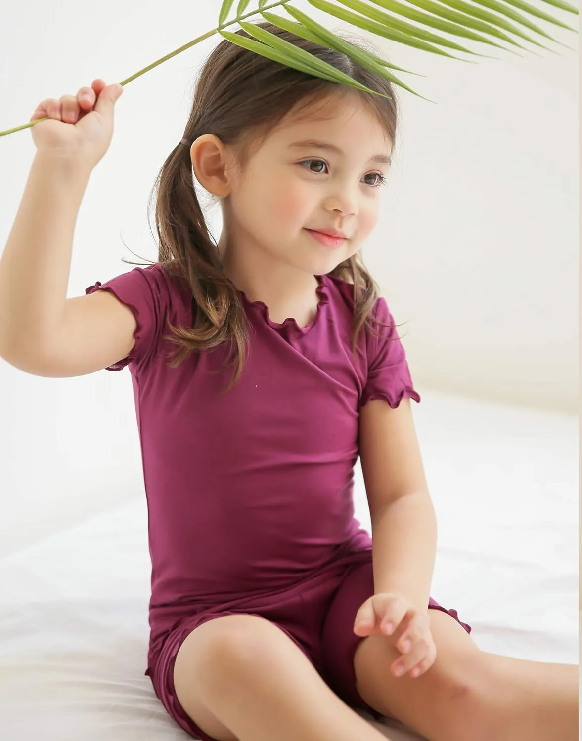 VAENAIT BABY Kids Sleepwear Pajamas Short Soft Cool Summer Viscose Pjs 2pcs Set