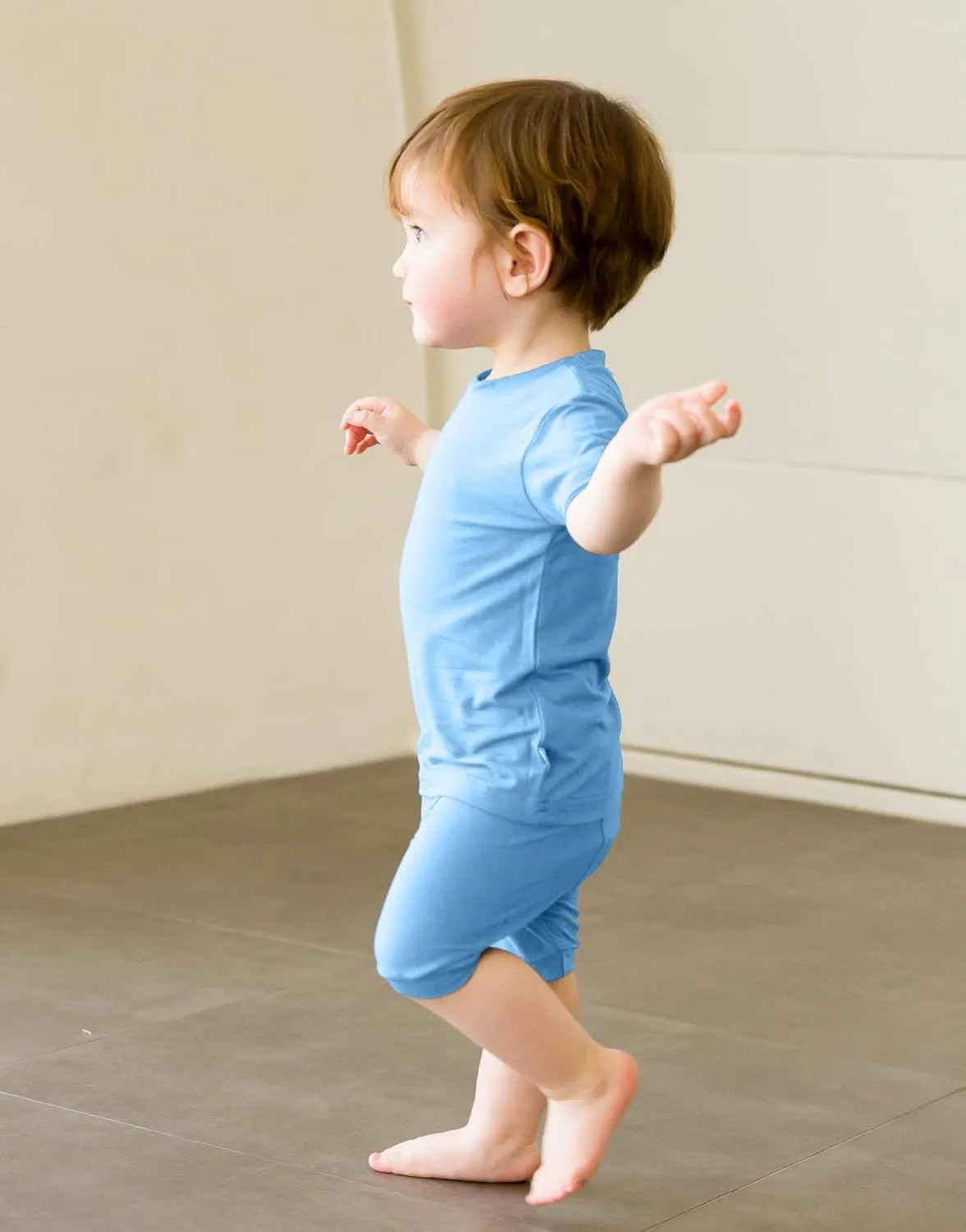 VAENAIT BABY Kids Sleepwear Pajamas Short Soft Cool Summer Viscose Pjs 2pcs Set