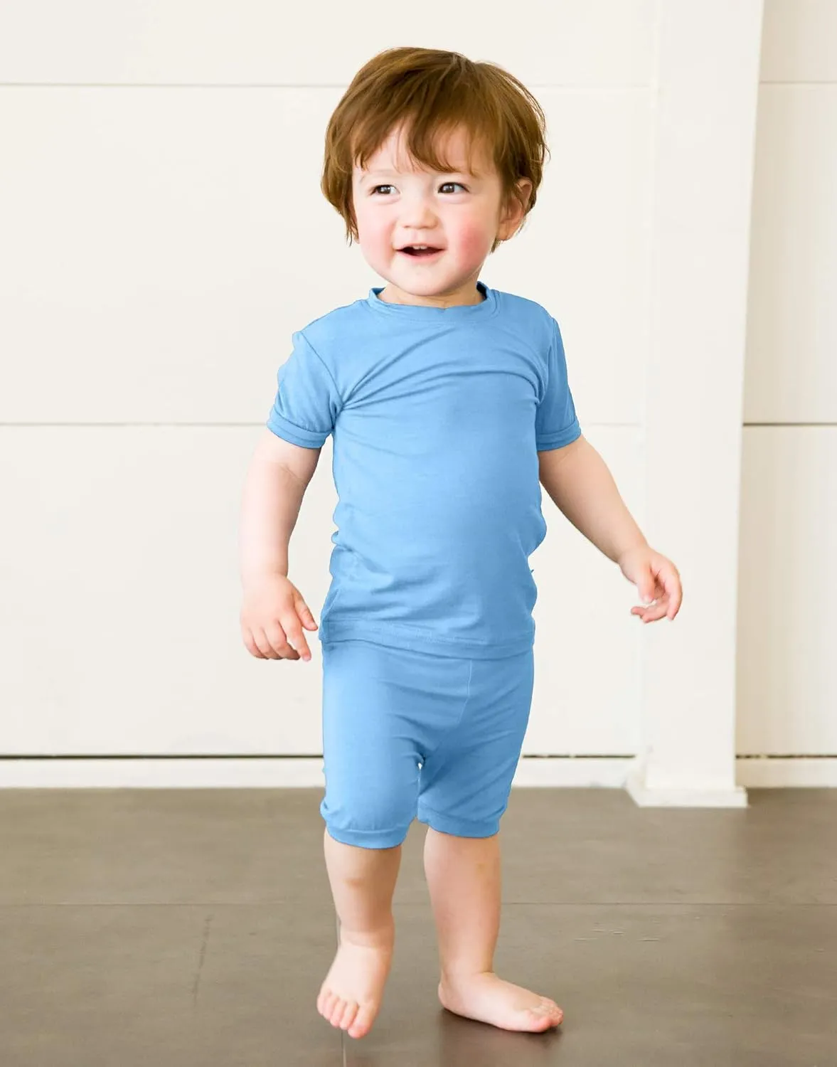 VAENAIT BABY Kids Sleepwear Pajamas Short Soft Cool Summer Viscose Pjs 2pcs Set