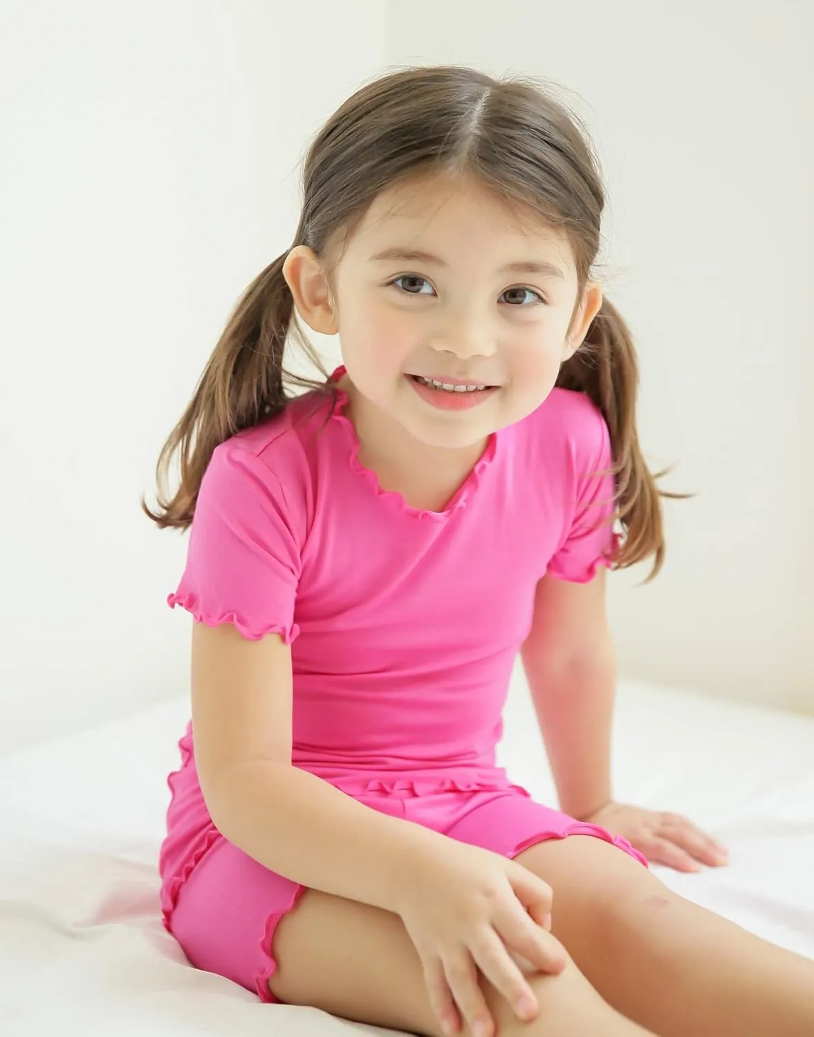 VAENAIT BABY Kids Sleepwear Pajamas Short Soft Cool Summer Viscose Pjs 2pcs Set