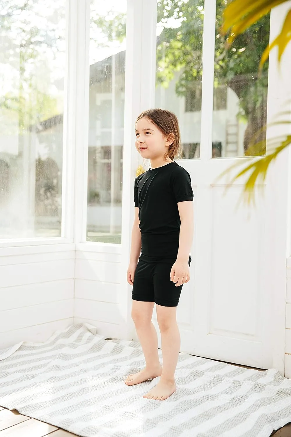 VAENAIT BABY Kids Sleepwear Pajamas Short Soft Cool Summer Viscose Pjs 2pcs Set