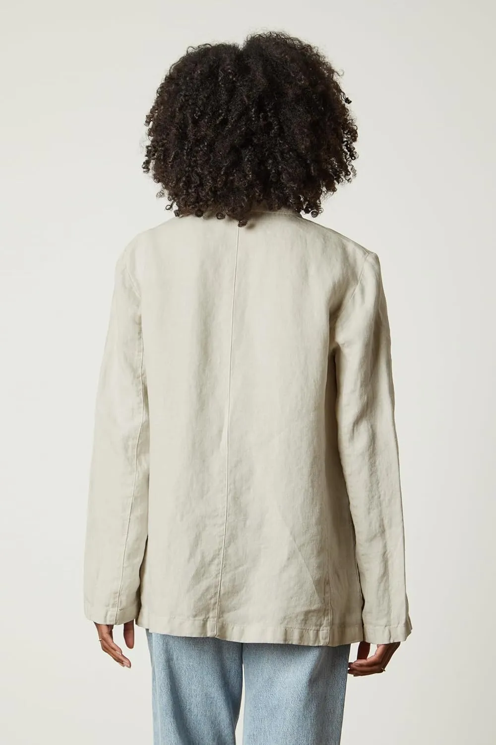 Velvet by Graham & Spencer Women's Cassie Heavy Linen Blazer