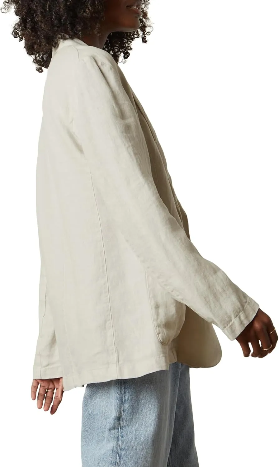 Velvet by Graham & Spencer Women's Cassie Heavy Linen Blazer
