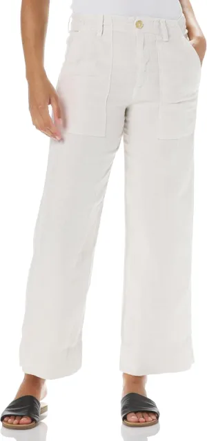 Velvet by Graham & Spencer Women's Dru Heavy Linen Pant