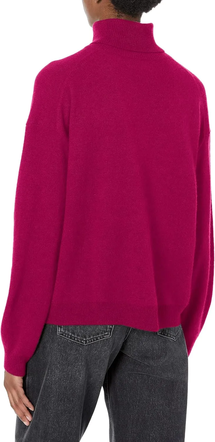 Velvet by Graham & Spencer Women's Ellie Cashmere Turtleneck Sweater