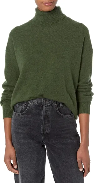 Velvet by Graham & Spencer Women's Ellie Cashmere Turtleneck Sweater