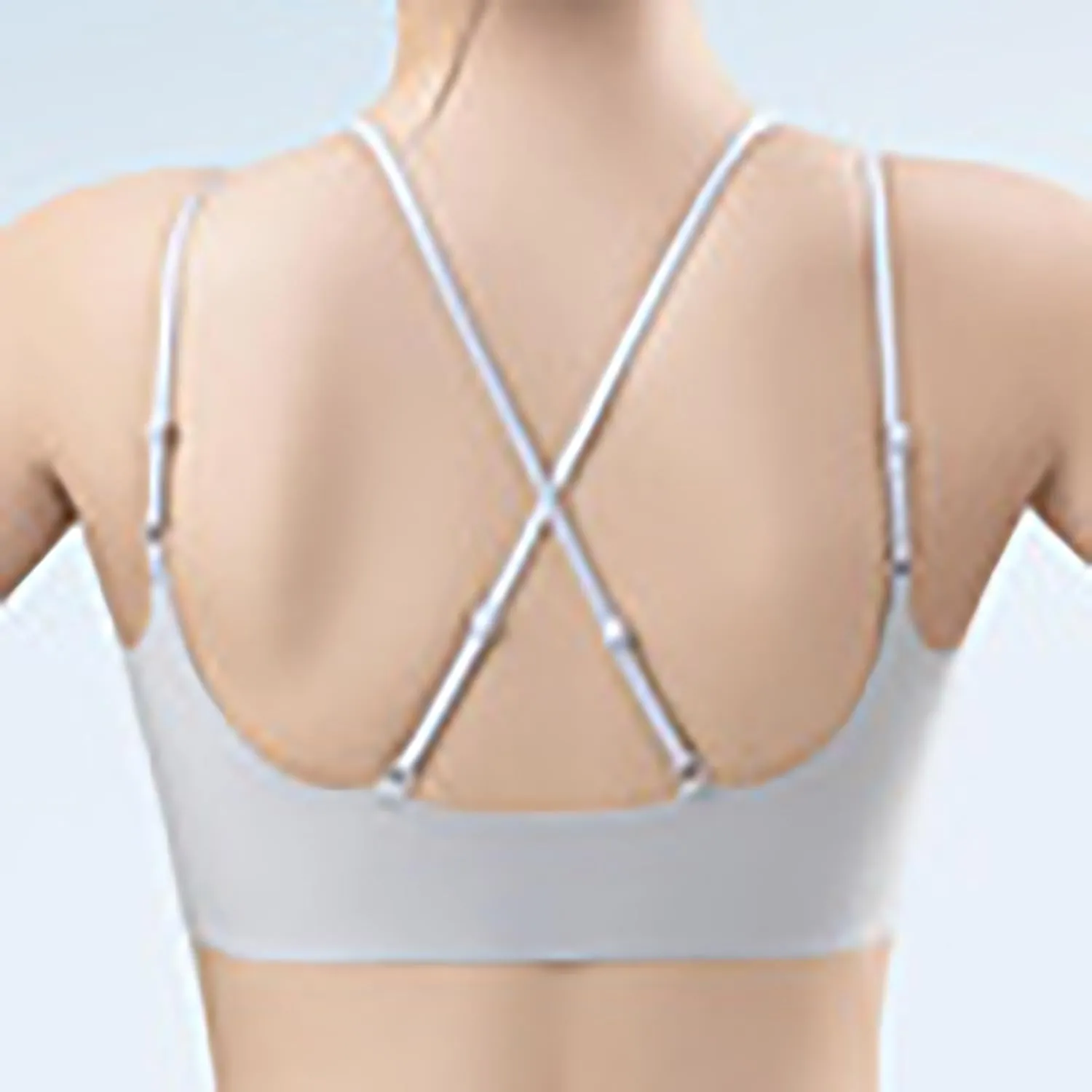 Women Workout Bralettes Breathable Seamless Comfortable Push Up Bra Criss Cross Gym Strappy Crop Top Bralette