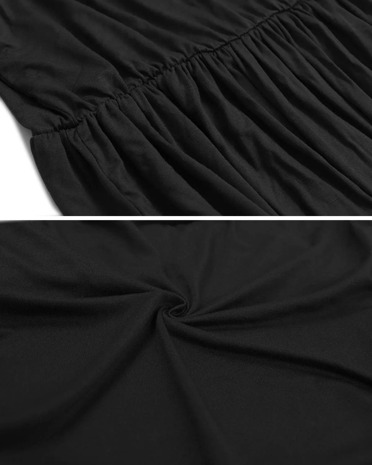 Womens Flattering Maternity Tops Comfy Short Sleeve Pleated Pregnancy Shirt