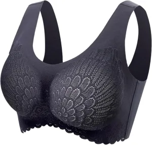 Women's Orthopedic Anti Sagging Bra Posture Correcting Bra for Senior Women Full Coverage Breathable Push up Bras