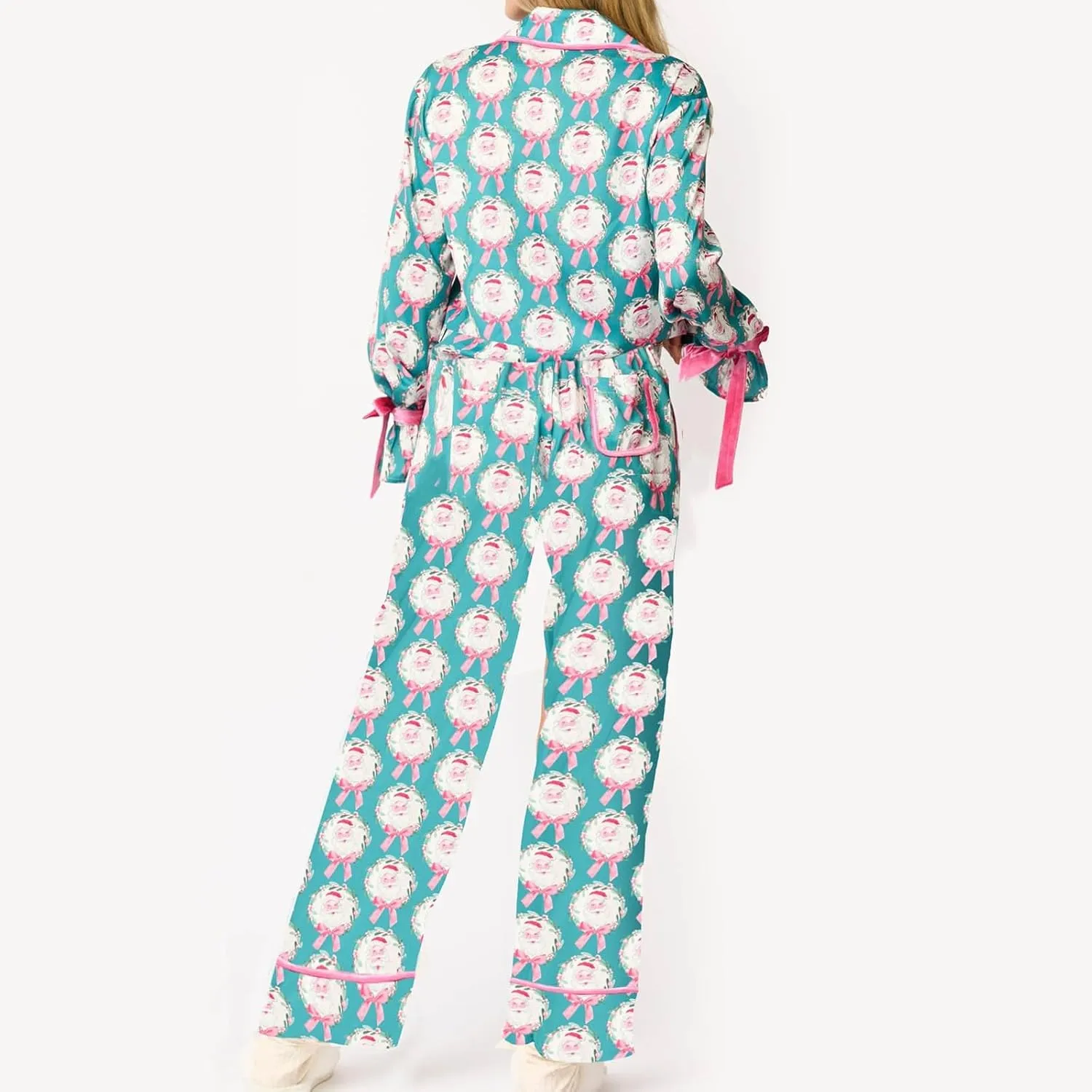Women's Pajama Sets Sleepwear Nightwear Short Sleeve Round Neck Top & Loose Matching Lounge Set Loungewear Sweatsuit