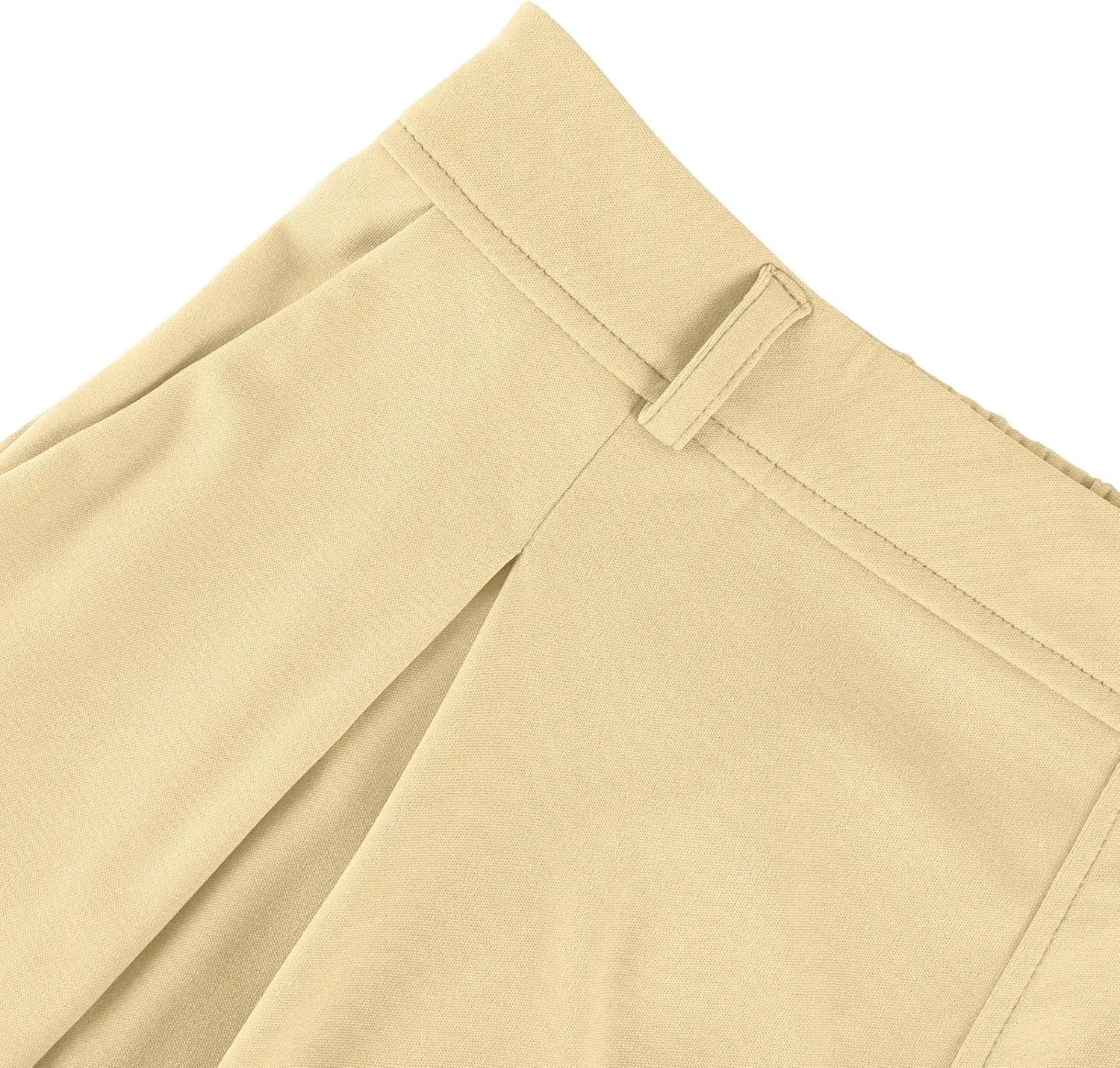 Women's Pants Formal Straight Slacks High Waist Loose Casual Pants Wide Leg Fashion Trousers with Pockets
