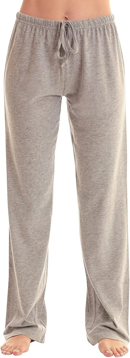 Womens Plaid Pajama Pants 2025 Buffalo Soft Sleepwear Plush Pants Gifts for Him Her Straight Leg Joggers Sweatpants