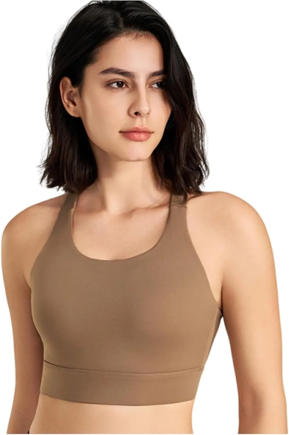 Women's Sports Bras Racerback Sports Bra Seamless Yoga Sports Bras Workout Tops Activity Sleep Bras