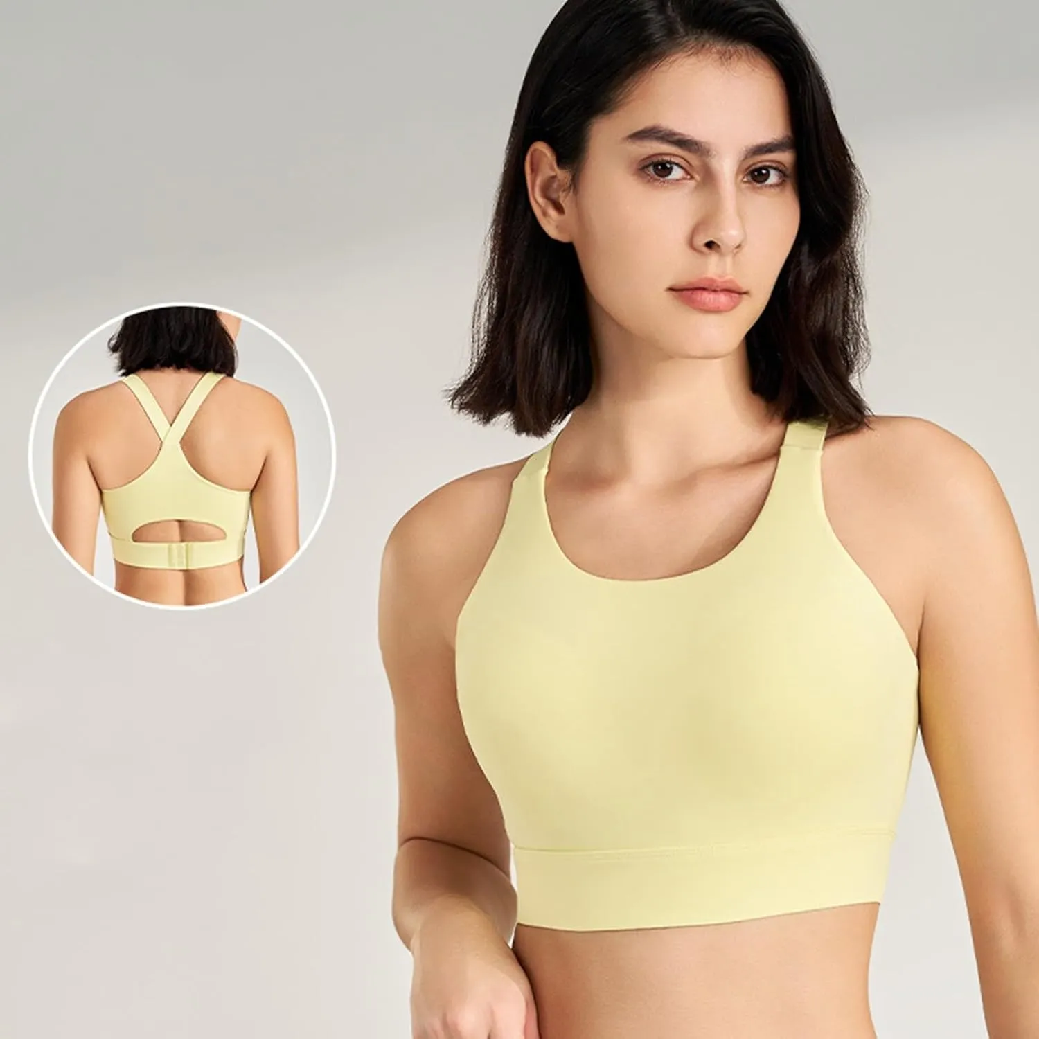 Women's Sports Bras Racerback Sports Bra Seamless Yoga Sports Bras Workout Tops Activity Sleep Bras