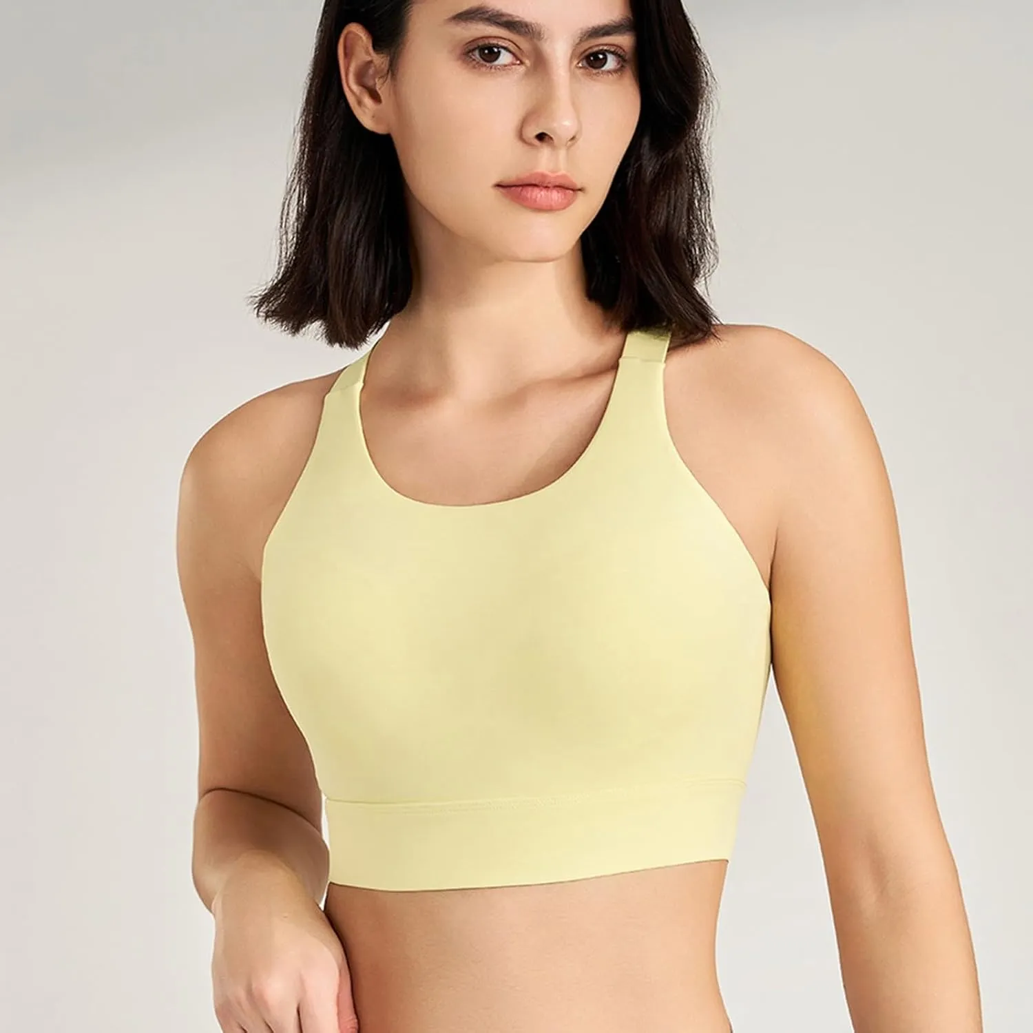 Women's Sports Bras Racerback Sports Bra Seamless Yoga Sports Bras Workout Tops Activity Sleep Bras