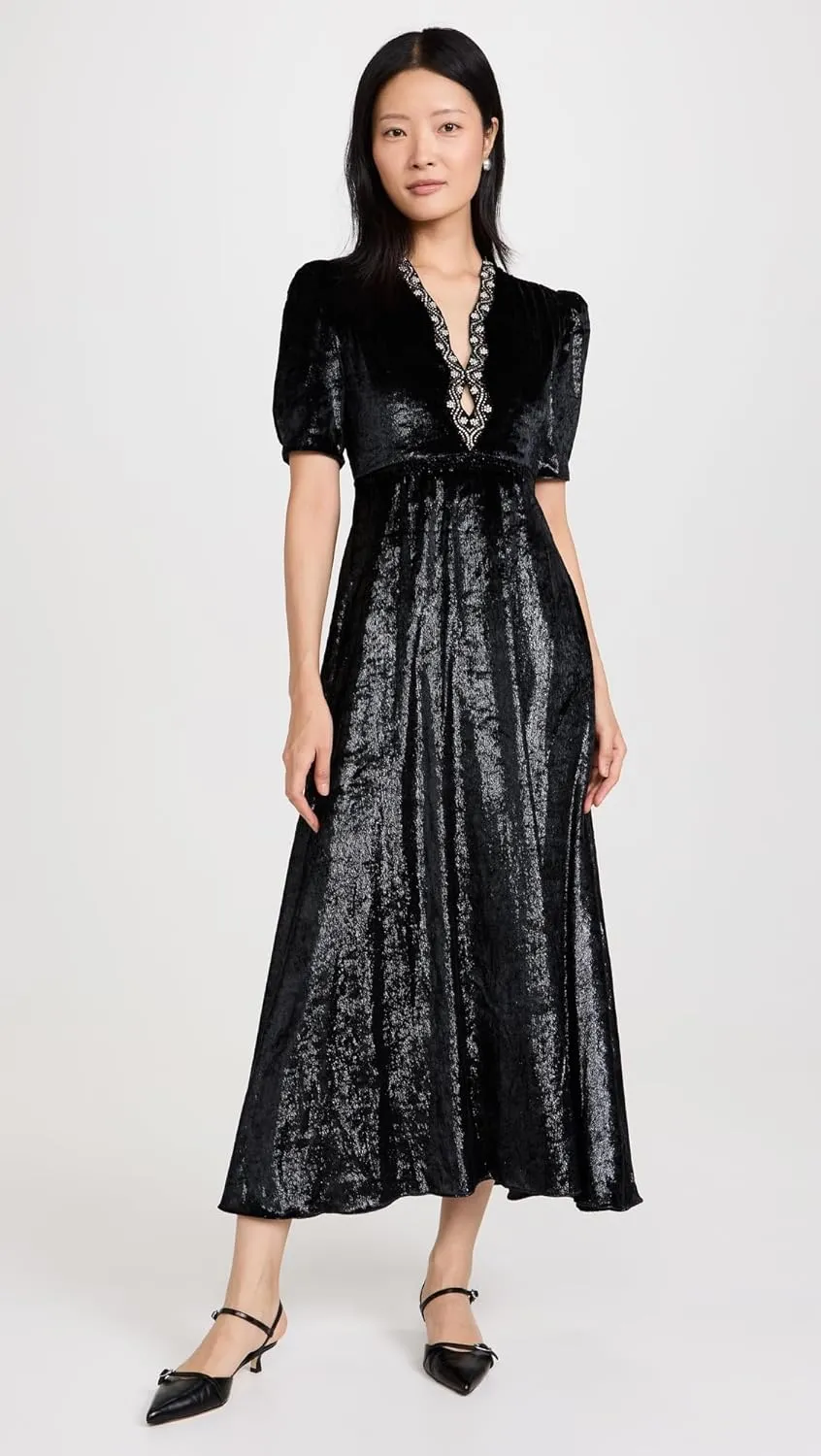 Women's Tabitha Velvet Dress