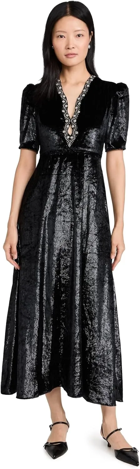 Women's Tabitha Velvet Dress