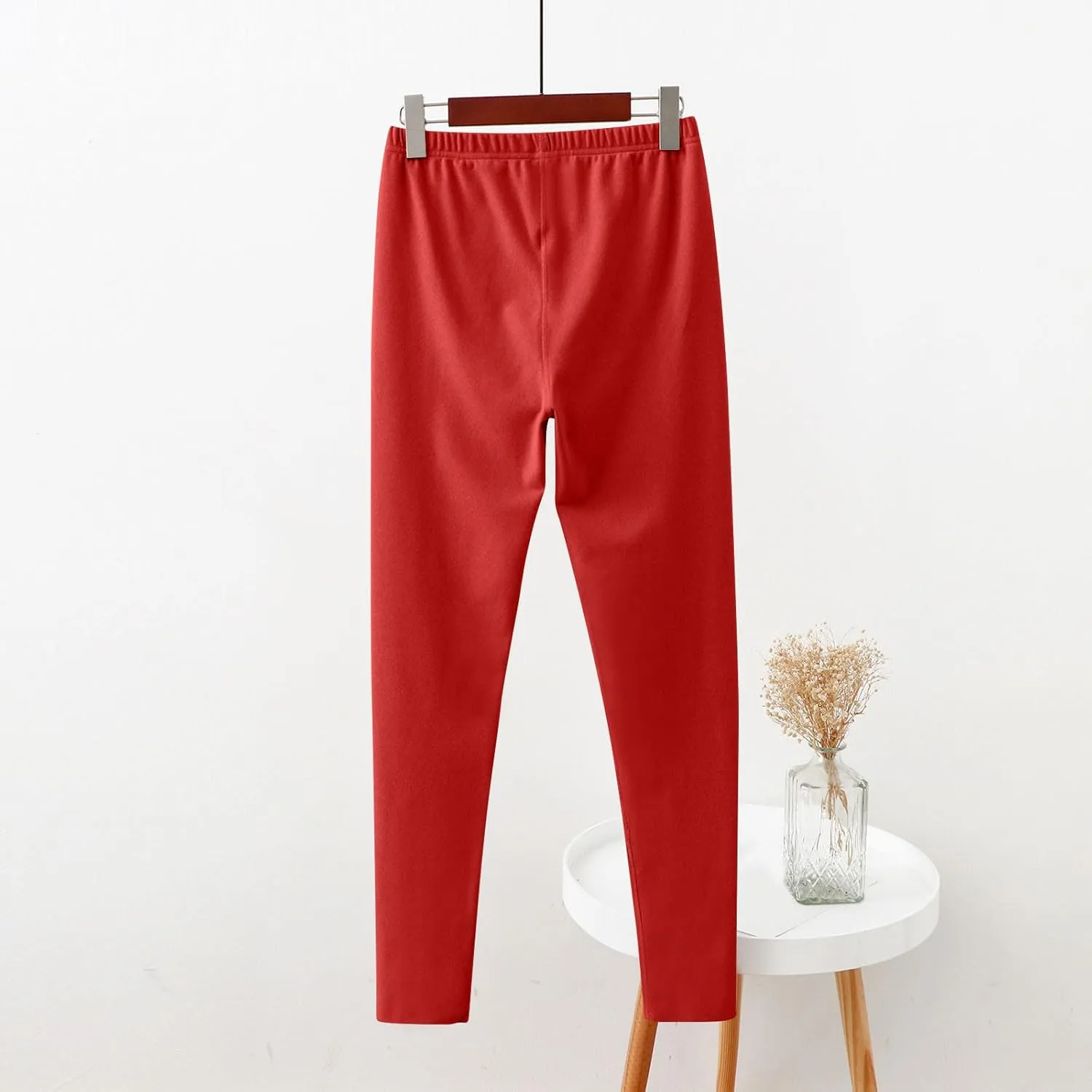Womens Winter Warm Leggings Pants Soft Fleece Lined Pajamas Pants 2024 Trendy High Waist Lounge Pant Trousers