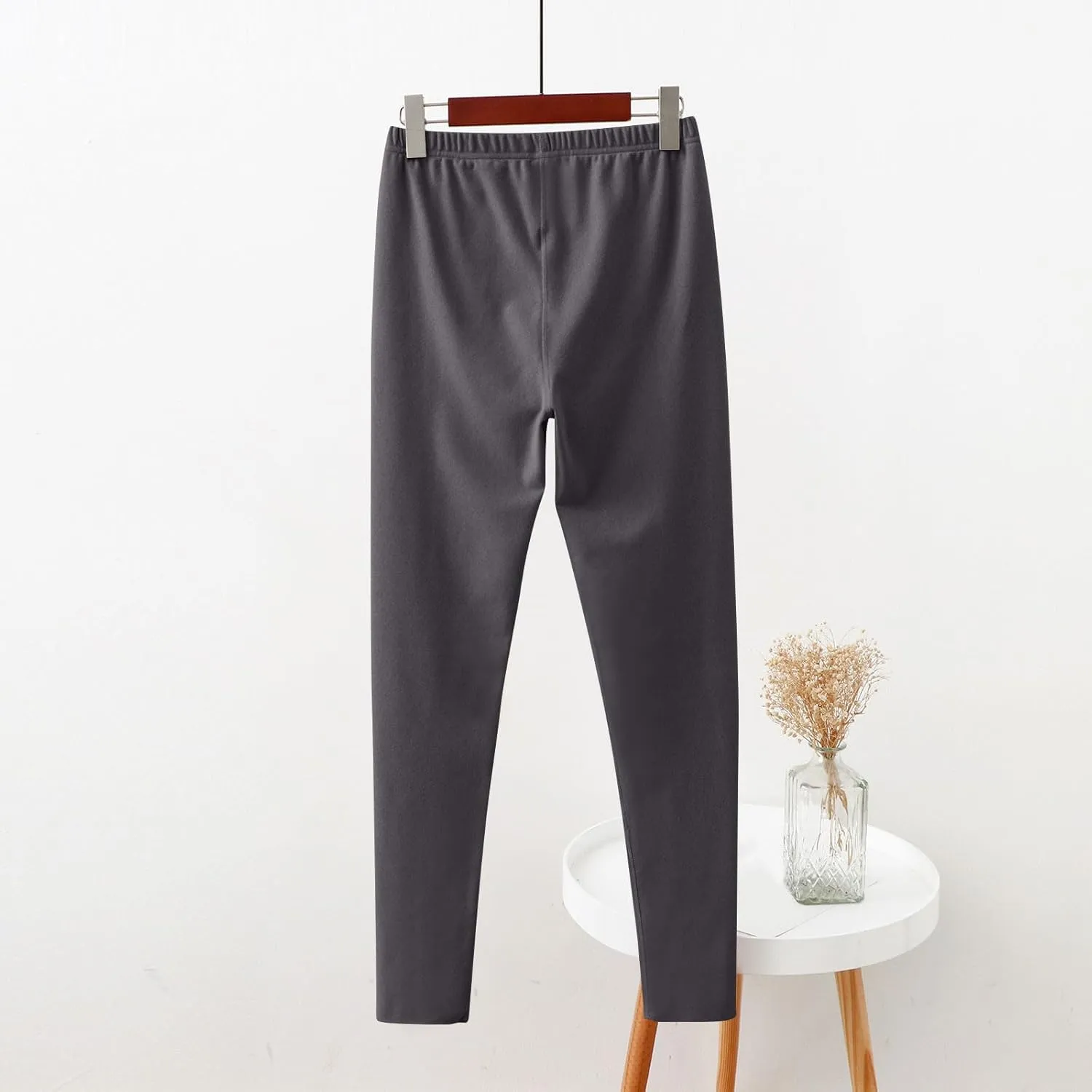 Womens Winter Warm Leggings Pants Soft Fleece Lined Pajamas Pants 2024 Trendy High Waist Lounge Pant Trousers