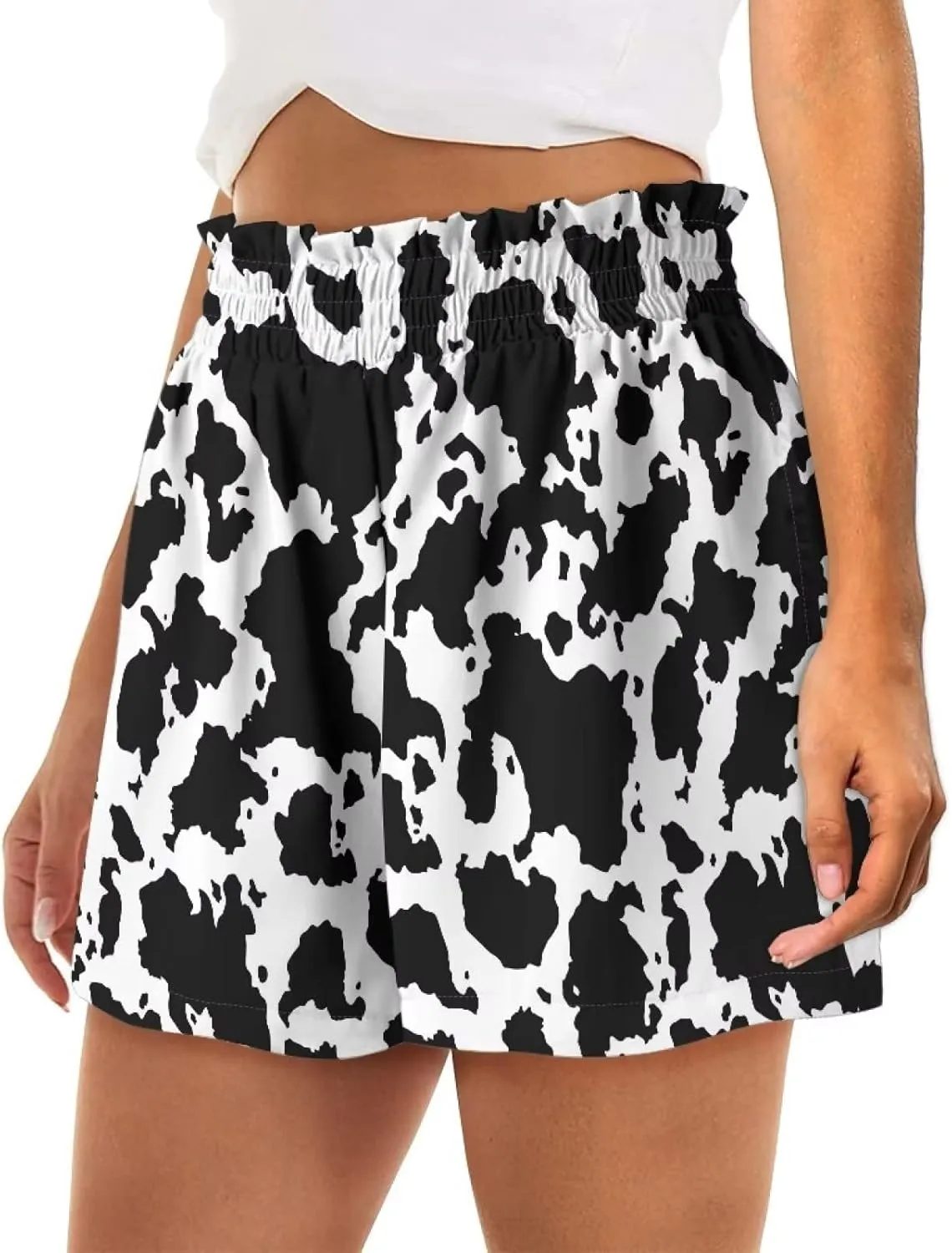 YEXIATODO Soft Comfy Activewear Lounge Shorts with Pockets for Women