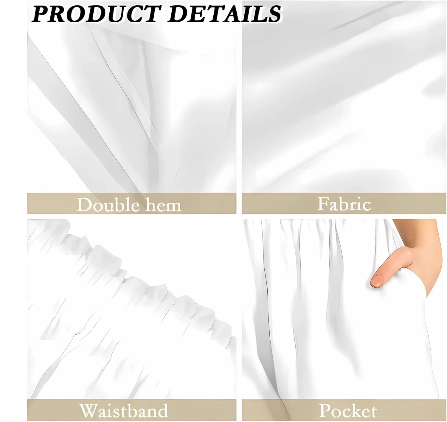 YEXIATODO Soft Comfy Activewear Lounge Shorts with Pockets for Women