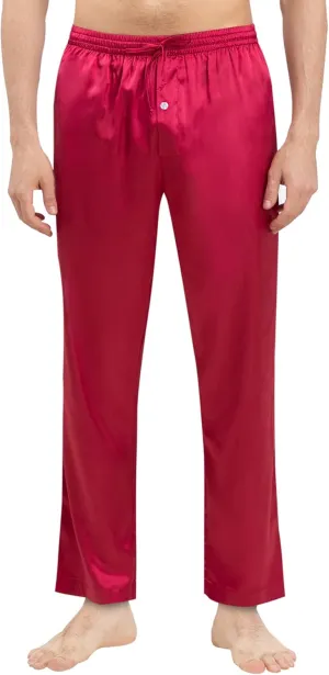 YIMANIE Men's Silk Pajama Pant Comfy Soft Lounge Sleep Pants