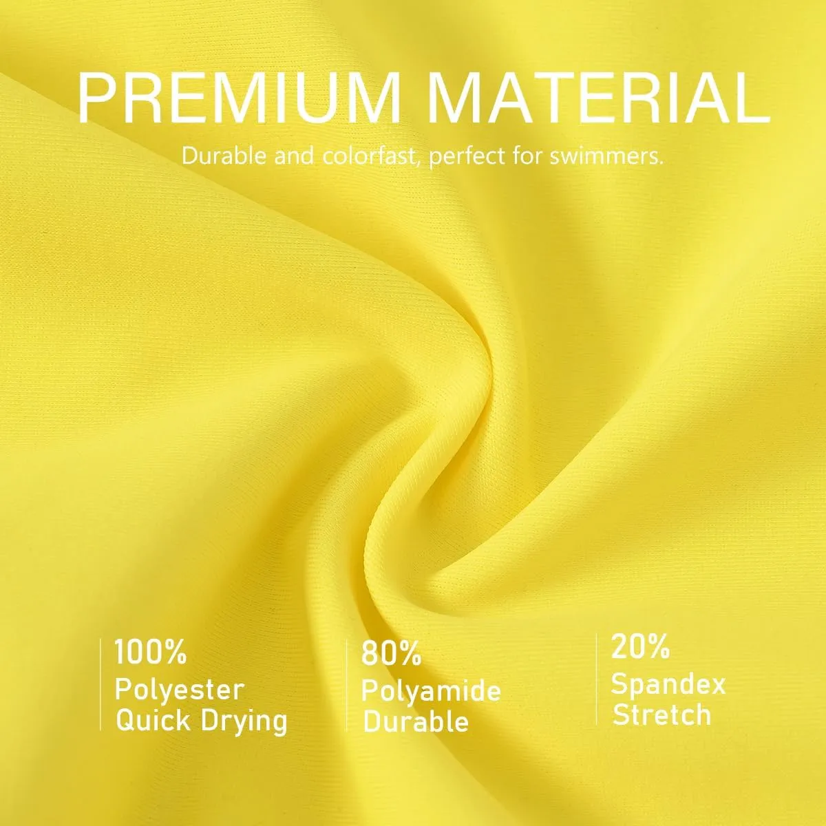 YINYOUYU Mens Swim Briefs Bikini Drawstring Swimwear Beach Board Surf Quick Dry Swimsuits Trunks