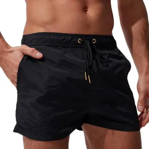 ZEFOTIM Swimming Shorts for Men Drawstring Funny Solid Color Trunk Board Big and Tall Swimming Suits with Pockets