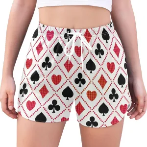 ZZKKO Cute Little Squid Athletic Shorts for Women,Womens Workout Running Shorts Quick Dry with Pockets S-XXL
